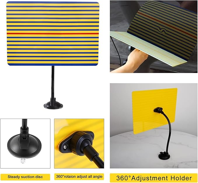 Super PDR Paintless Dent Repair Kit, Dent Puller Kit for Car Dent Removal, Auto Body Dent Removal Tools, PDR Dent Puller for Hail Damage, Dent Removal Kit with Dent Lifter, Bridge Puller, Slide Hammer