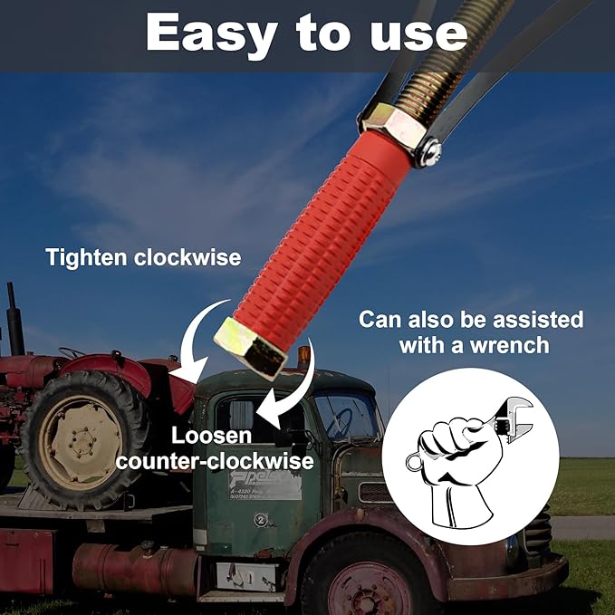 Oil Filter Wrench Removal Tool,Heavy Duty Adjustable Strap 9-15 CM Diameter,Adjustable Oil Filter Removal Tool for Larger Vehicles,Large Truck/Large Tractor/Excavators etc