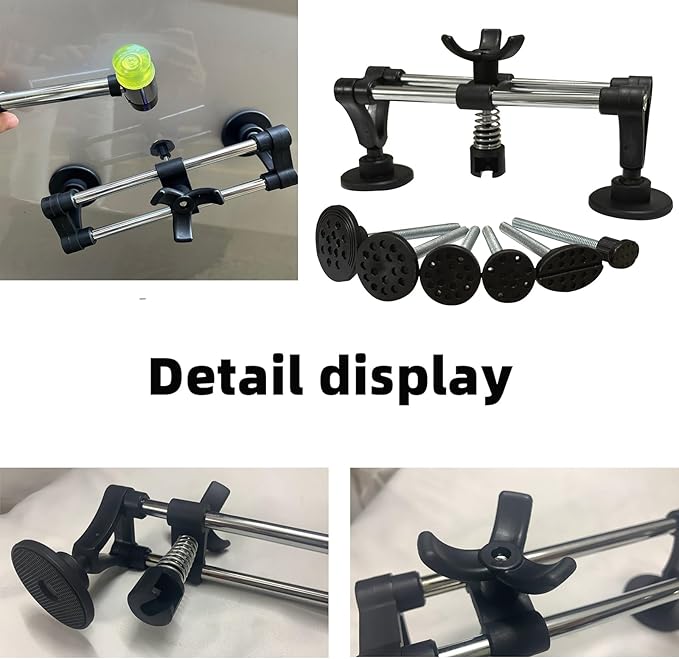 150pcs/set Paintless Dent Removal Kit for Car,Auto Body Repair Tool Dent Removal Tools, Hail Damage Repair Tools Bodywork Dings Dent Puller Remover kit