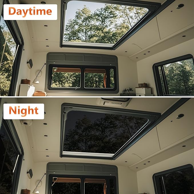 18" x 26" RV Skylight Replacement | RV Shower Skylight Replacement | Camper Skylight | Fit Standard 14" x 22" Openings | Clear