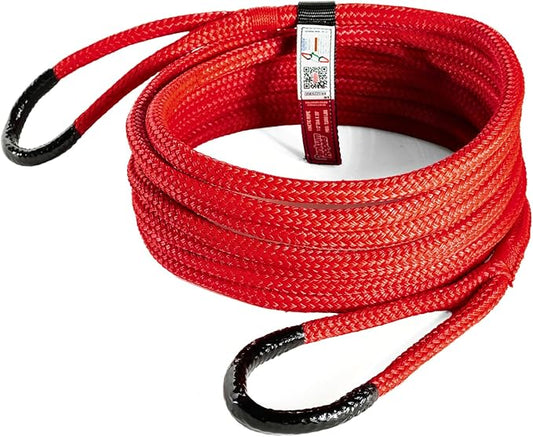 Yankum Kinetic Recovery Rope - Heavy Duty 1/2" x 30' Tow Rope, Off-Road & Vehicle Recovery, Kinetic Energy Ropes for 4x4, Jeep, and Trucks, Made in USA – Racer Series