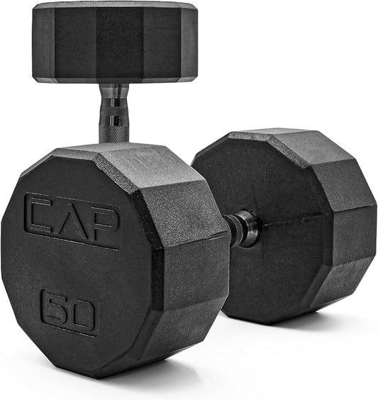 CAP Barbell Coated Dumbbell Weight | Multiple Options Pairs & Sets