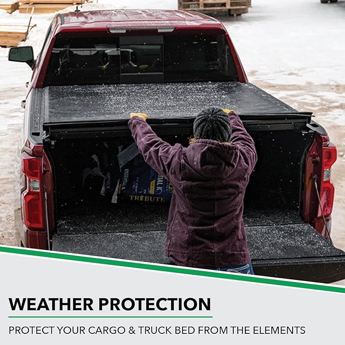 Gator ETX Soft Roll Up Truck Bed Tonneau Cover | 139785 | Fits 2021 - 2025 Ford F-150 (Incl. Raptor/Lightning) 5' 7" Bed (67.1")