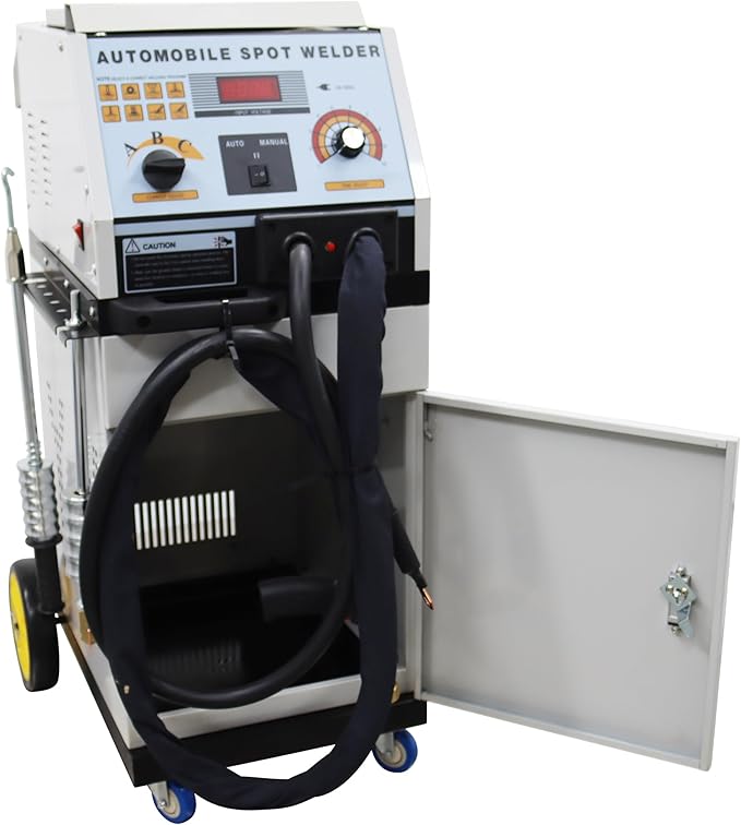 Steel Dent Pulling Machine Car Repair Spot Dent Puller Cabinet Type Auto Body Dent Pull Tool 220V