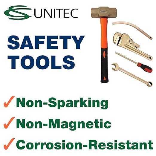 CS Unitec EX611-6A Non-Sparking Aluminum Bronze (Albr) 150Mm(6In) Long Nose Pliers