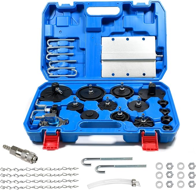 12 pcs Brake Master Cylinder Bleeder Kit Professional Brake Bleeder Adapter Compatible with Most Brake Bleeder kit