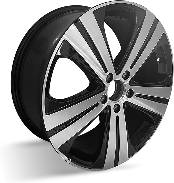For 2020-2023 Mercedes-Benz GLE 450 19 Inch Machined Face with Black Inlay Alloy - Genuine OEM Rim - Road Ready SUV Wheel