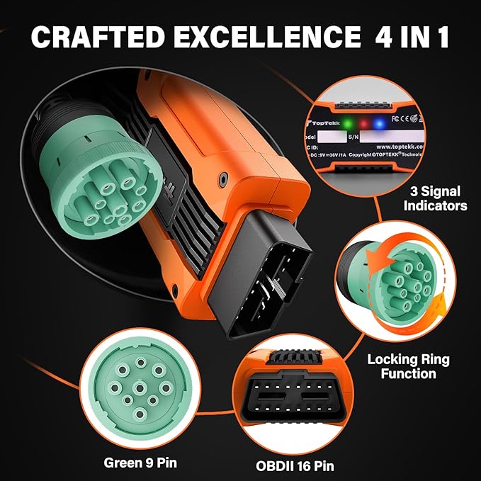 Regen Device and DPF Condition Detection, Compatible with Detroit Engines, Advanced Error Code Clearing and Regeneration