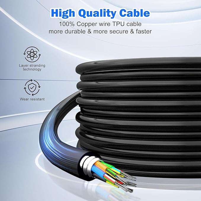 SubSun Adjustable Current, Portable Electric Vehicle Charger with NEMA Plug, Adjustable Current/Delay Charging for SEA J1772 EVs (40A 220V EV Charger, 40A-Level 2(for J1772 EVs)