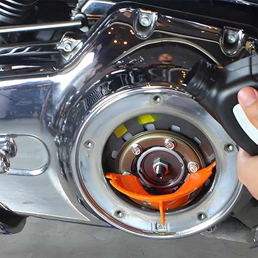 Oil Change Kit Crankcase Fill Primary Case Oil Fill Funnel Drip Oil Filter Funnel Set Fit for Harley Models