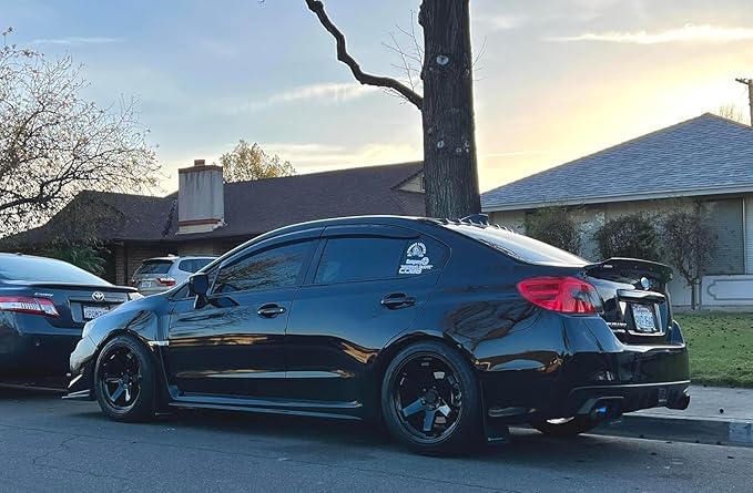 AVID.1 AV-06 Matte Black 18x9.5 Custom Wheel – Fits 5x114 Bolt Pattern with +32 Offset – Lightweight Performance Alloy Wheel – Aggressive Street Style & Track-Ready Car Accessories