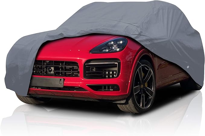 DaShield Supreme Car Cover for Porsche Cayenne 2011-2026 SUV All Weather Protection Semi Custom Fit Dust, Sun, Snow, Rain Protection Indoor Outdoor