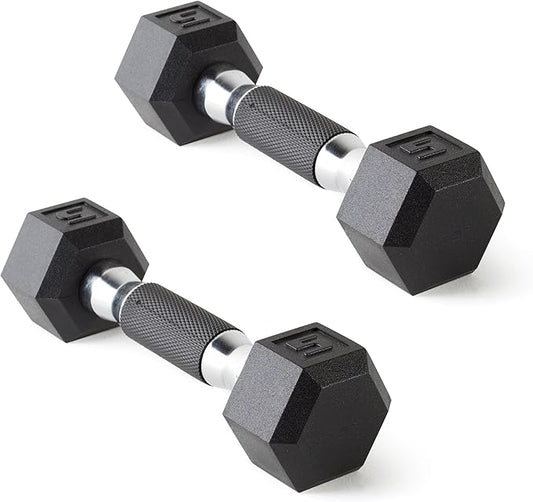 CAP Barbell Coated Dumbbell Weight | Multiple Options Pairs & Sets