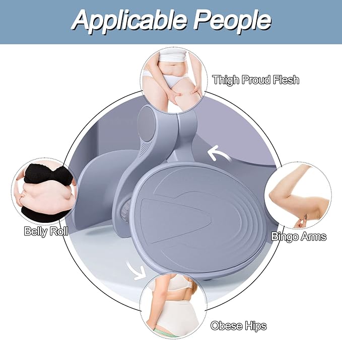 Thigh Exerciser 35lb Pelvic Floor Exercise Devices Inner Thigh Kegel Exerciser Pelvic Floor Muscle Workout Equipment Train for Home Hip Under Desk Exercise Men Women with Band