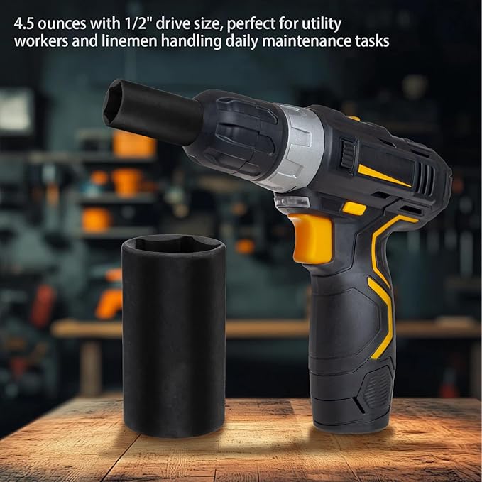 Penta Socket With 1/2" Drive and 13/16" 5-Point Utility, For Hard Workers Everywhere