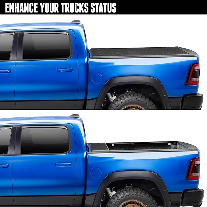 RealTruck Retrax Retrax IX Retractable Truck Bed Tonneau Cover | 30374 | Fits 2015 - 2020 Ford F-150 Super Crew, Super Cab & Reg. Cab 6.5' Bed (15-22) 6' 7" Bed (78.9")