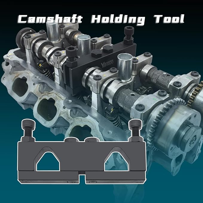 Camshaft Phaser Timing Chain Tool, Camshaft Holding Tool Crankshaft Pulley Wrench Compatible with VW Chrysler Dodge 3.6L Pentastar Engine, Replace 10369 10200A 10202 10198A 2025200090