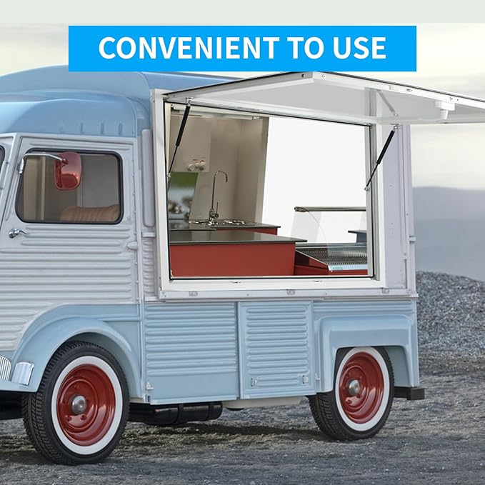 Concession Window Food Truck Window Aluminum Alloy Windows, 36x24 Inch Concession Window for Food Truck, Serving Window for Food Truck with Awning Door, No Glass (36×24 Inch)