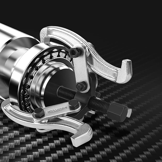 DURATECH 4-Inch 3-Jaw Gear Puller, Removal Tool for Gears, Pulleys, Bearings and Flywheels, Fully Assembled, CR-V Steel