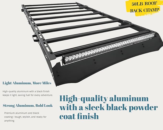 Roof Rack for GX470 2003-2009 - High-Strength Aluminum, Easy Install with Factory Mounts