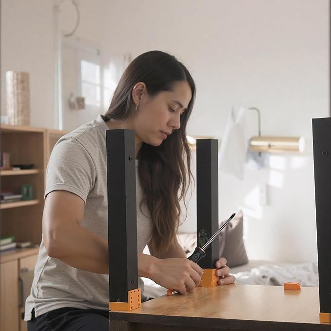 General Household Hand Tool Kit, Portable Complete Repair Tool Set for Homeowner Men, Basic Tool Box with Case for Home Car Dorm