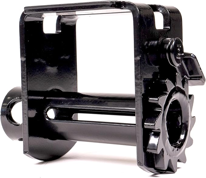 US Cargo Control Standard Sliding Winch for Double L Tracks, 4 Inch Winch Holds Up to 20 Feet of Webbing, Slides to Any Position for Winch Control, 5,500 LBS Working Load Limit