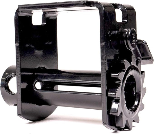 US Cargo Control Standard Sliding Winch for Double L Tracks, 4 Inch Winch Holds Up to 20 Feet of Webbing, Slides to Any Position for Winch Control, 5,500 LBS Working Load Limit
