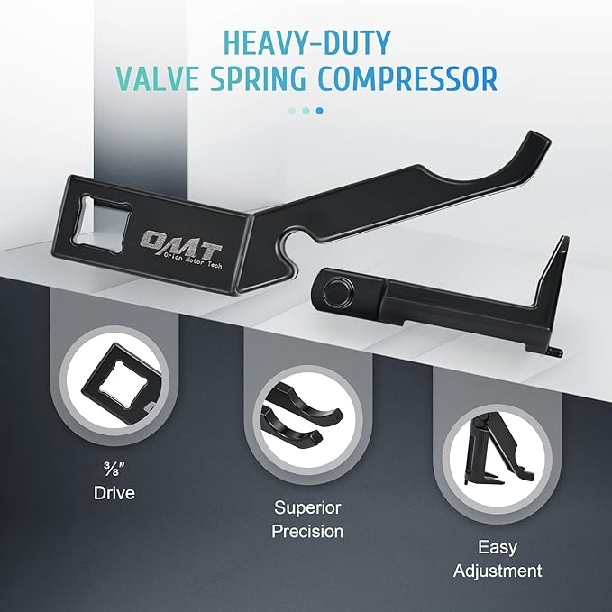 Orion Motor Tech Valve Spring Compressor, Valve Spring Removal Tool Compatible with Ford Lincoln Mercury 4.6L 5.4L 2V and 6.8L 2V Engine, 2-Valve Engine Valve Spring Seal Retainer Compression Tool
