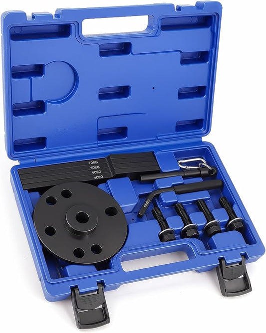 3163021 Cam Timing Tool Kit & 3163530 Jake Brake Adjustment Tool, Compatible with Cummins ISX QSX X15 Engine 2007-2017, with 3163020 Crank Pin 3163069 Camshaft Gear Puller