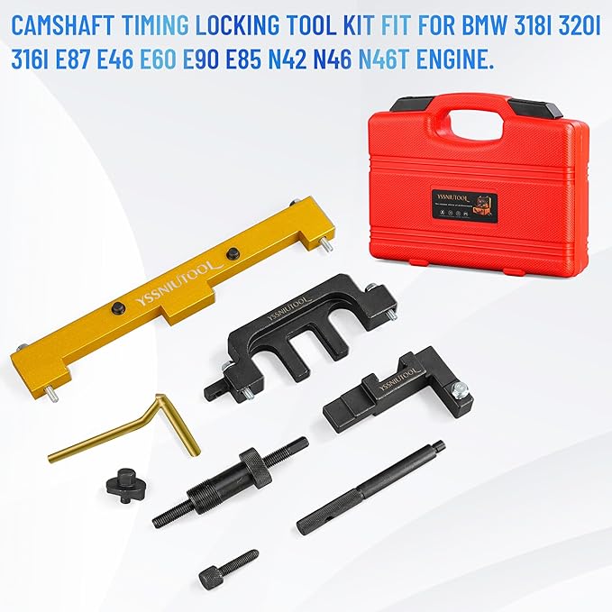 Engine Set Timing Lock Tool Kit for BMW 318I 320I 316I E87 E46 E60 E90 E85 N42 N46 N46T Engines