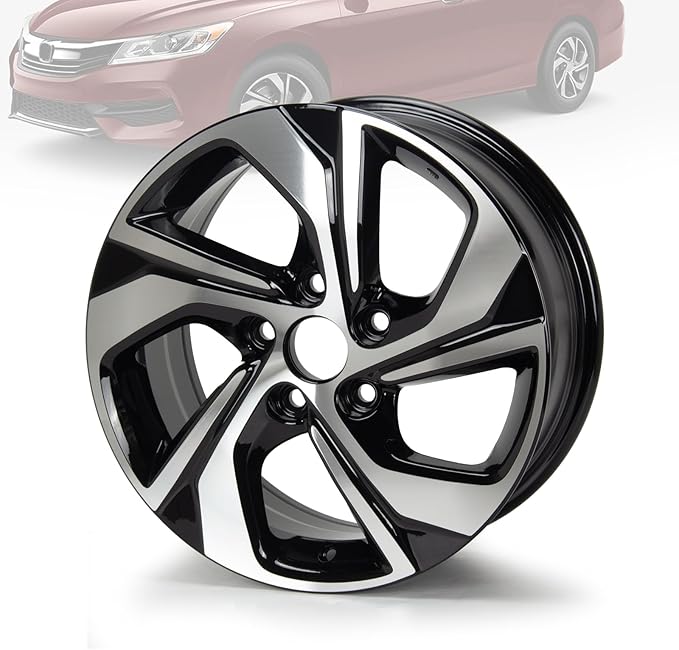 New 16" x 7" Aluminum Alloy Replacement for OE Wheel Rim Compatible with Honda Accord 2016-2017, PCD 5x114.3
