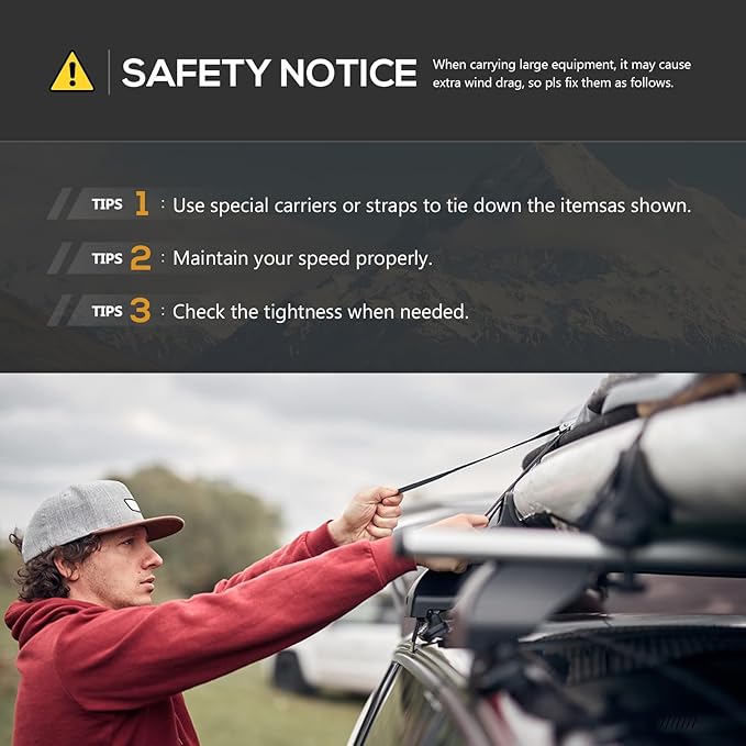 400 LBS Roof Rack Cross Bars with 4 Pcs LED Lights Bar Compatible for 2007-2025 Jeep Wrangler JK JKU JL JLU Unlimited & Gladiator JT Hardtop, Roof Rail Crossbars Cargo Carrier Rooftop Luggage