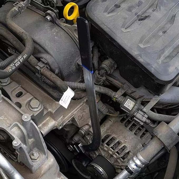 15PCS Auxiliary Timing Belt Tensioner Pulley Wrench Set 12-Point 12-19mm (0.47"-0.74") Torx E10 E12 E14 E16 E18, Universal Fit for Most Vehicle Types