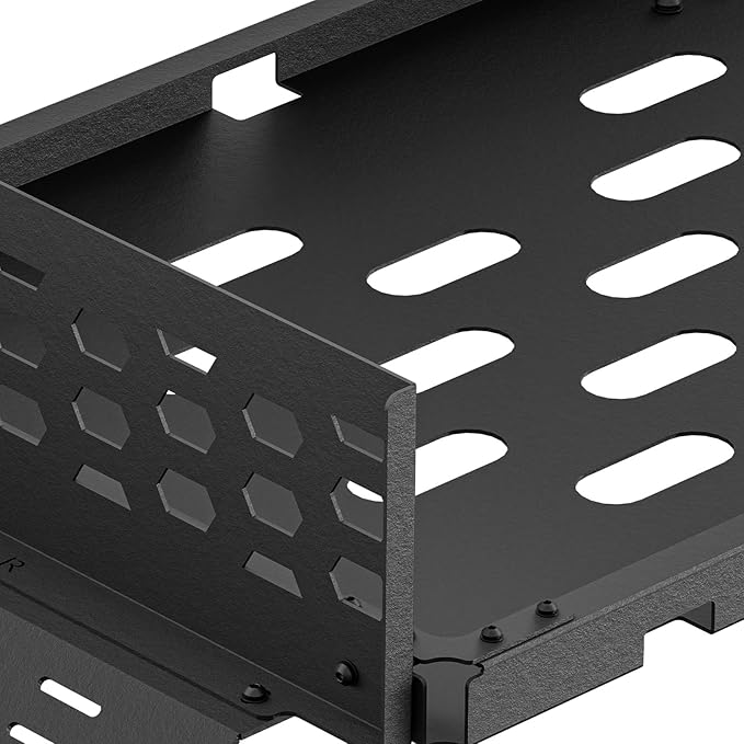 Rear Trunk Cargo Rack Basket Compatible with 2020 2021 2022 2023 2024 2025 Land Rover Defender, Interior Storage Luggage Carrier Tray Shelf Stand Organizer (Heavy Duty 350 LBS, Black)