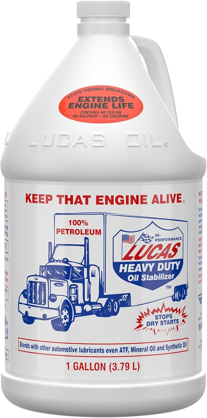 Lucas Oil 10002 Heavy Duty Oil Stabilizer - 1 Gallon (Pack of 4)