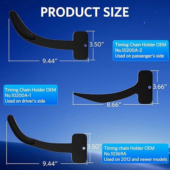 3.6 Pentastar Timing Tool Kit,Camshaft Holding Tools Compatible with VW Chrysler Jeep Ram Dodge Grand Cherokee Wrangler, 3.6L Camshaft Phaser Timing Tools for 10200A 10202A 10369A