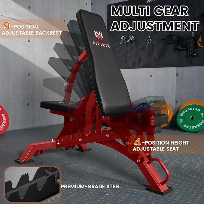 Smith Machine for Home Gym - 2000lbs Capacity All-in-One Power Rack with Cable Crossover, Pull-Up Bar & Dip Station, Includes 18 Attachments, P107 Anvil
