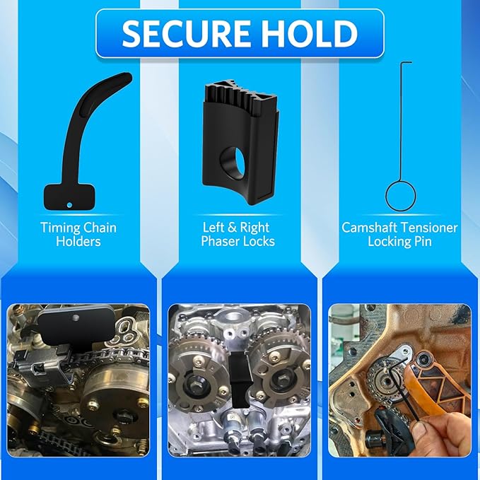 3.6 Pentastar Timing Tool Kit,Camshaft Holding Tools Compatible with VW Chrysler Jeep Ram Dodge Grand Cherokee Wrangler, 3.6L Camshaft Phaser Timing Tools for 10200A 10202A 10369A