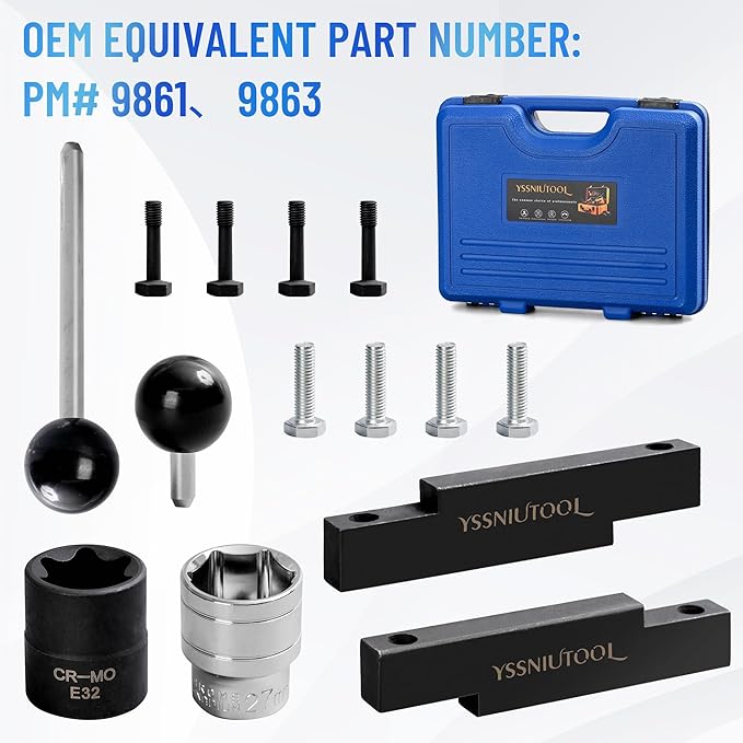 Twin Turbo Engine Locking Timing Tool Kit, Compatible with Porsche Macan 3.0T 3.6T Cayenne Panamera 3.0T Engine