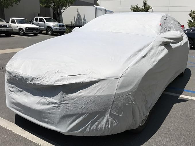 CarsCover Custom Fits 2001-2022 Hyundai Elantra Sedan Car Cover Heavy Duty Weatherproof Ultrashield Covers