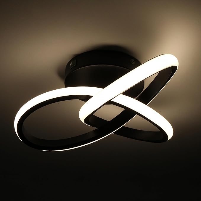 LED RV Interior Lighting (Dia: 10.2''), 12V RV Pendant Light Fixture with Switch - 4000K Cool White, Dimmable Ceiling Light for RV Motorhome Camper Dinette, Kitchen