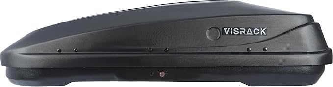 Hard Shell Roof 3D Diamond Embossing Cargo Carrier with Security Keys, Roof Box, Cargo Box, 56 (L) x 30 (W) x 13.7(H) Inches, 13 Cubic Feet (Tool-Free Install), Diamond Black