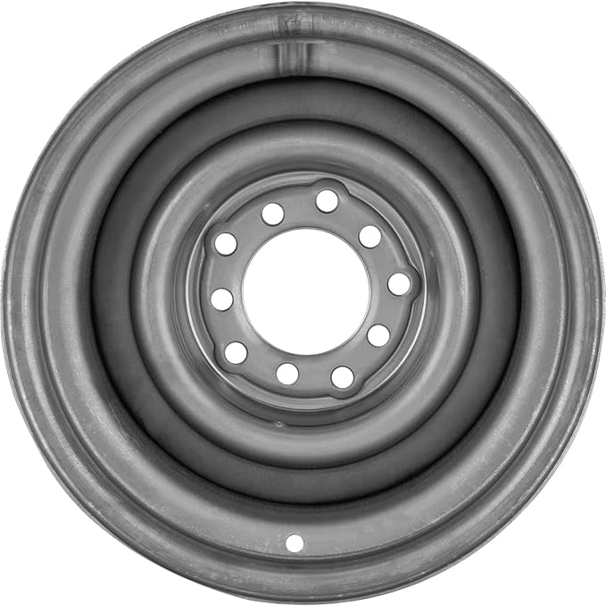 Smoothie 15x8 Chrome Steel Wheel, 5 on 5/5.5, 4.25 BS