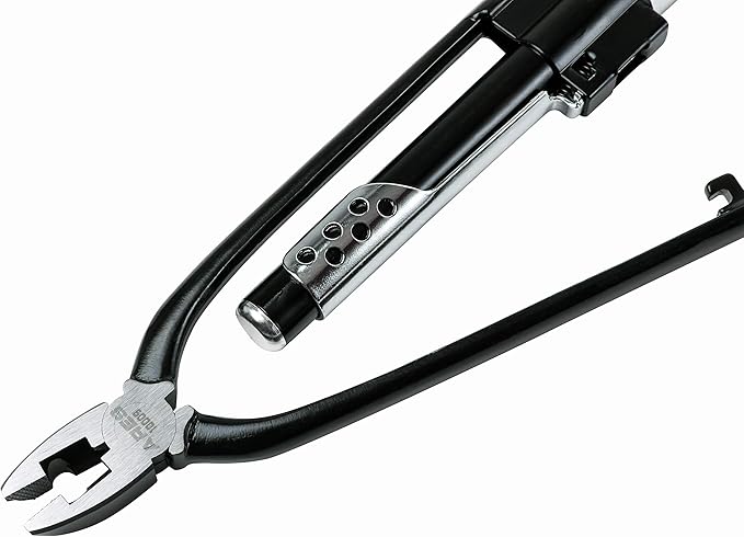 ARES 10009-6-inch Reversible Wire Twister Pliers - Auto Return - Untwist Tool can Grip, Twist, and Cut Stainless Steel Safety Wire on Vehicles, Machinery, and Aircraft