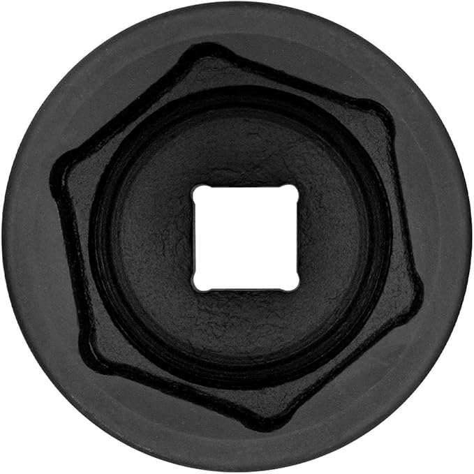 Jetech 3/4 Inch Drive 60mm Standard Impact Socket, Made with Chrome Molybdenum Alloy Steel, Heat Treated, 6-Point Design, Metric