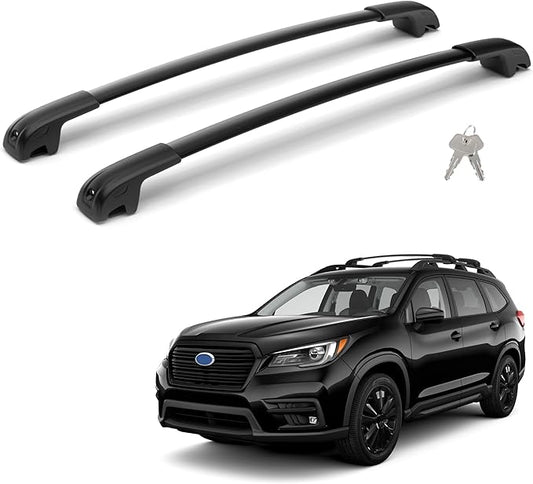 220Lbs Roof Rack Crossbars Compatible with Subaru Ascent 2019-2025 with Anti-Theft Lock, Heavy Duty Aluminum Anti-Corrosion Cross Bar Fit Luggage Luggage Kayaks Bicycles Snowboard