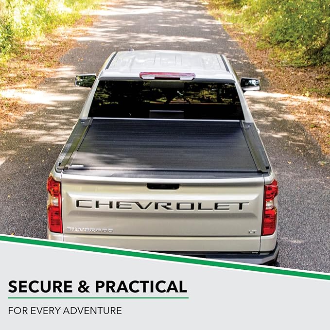 Gator Recoil Retractable Truck Bed Tonneau Cover | G30482 | Fits 2019 - 2025 Chevy/GMC Silverado/Sierra 1500, works with MultiPro/Flex tailgate 6' 7" Bed (79.4")