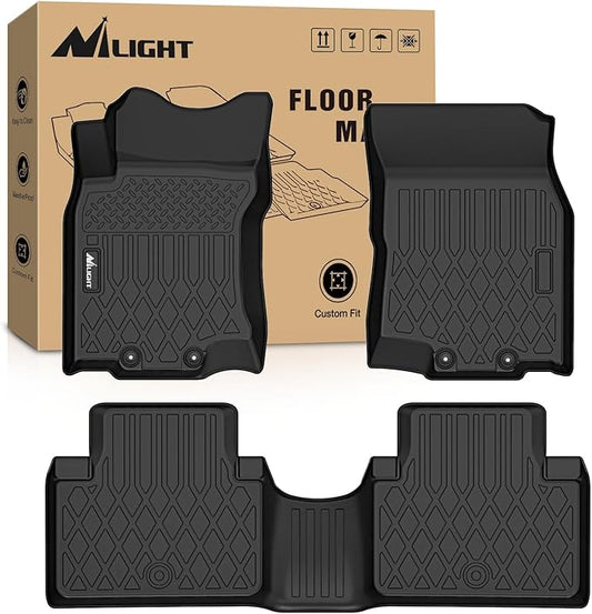 Nilight TPE Floor Mats for Nissan Rogue Sport 2017 2018 2019 2020 2021 2022 2023, All Weather Custom Fit Heavy Duty Floor Liners