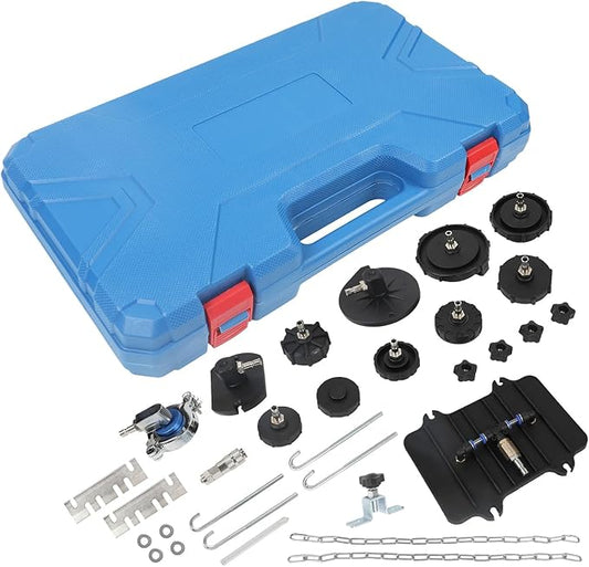 12Pcs Brake Bleeder Kit, Professional Brake Bleeder Adapter with Japanese Quick Connector Master Cylinder Adapter Kit, Brake Pressure Bleeder Kit Compatible with Most Vehicles