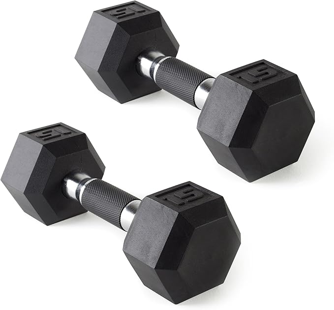 CAP Barbell Coated Dumbbell Weight | Multiple Options Pairs & Sets